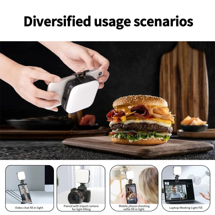 Desiontal V90 Mobile Phone Live Beauty Fill Light LED Pocket Light USB Charging Tofu Lamp(Standard) - HoMEdemic™ 