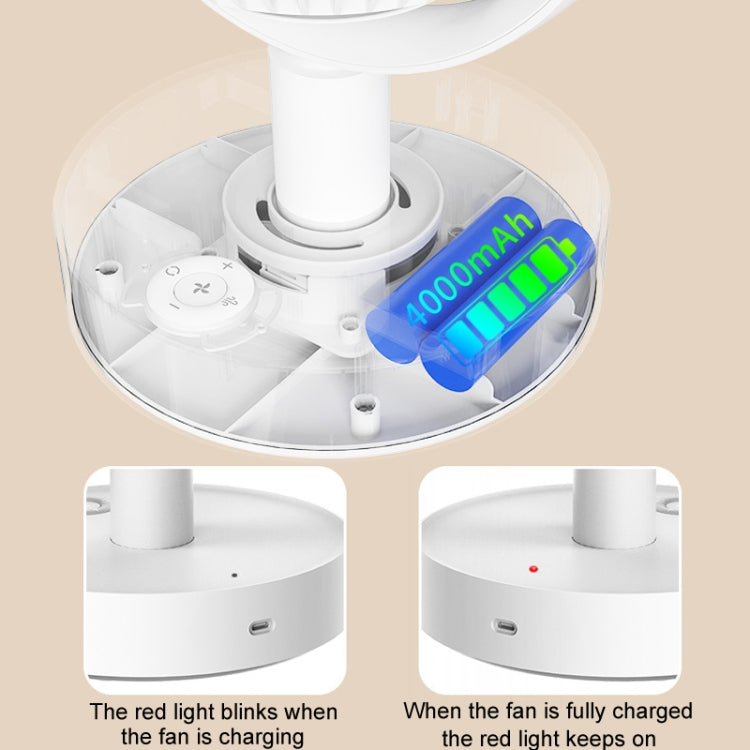 Desktop Air Circulation Fan Household Office Compact Mute Electrical Fan, Style: USB Plug In - HoMEdemic™ 