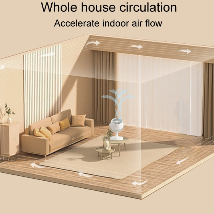 Desktop Air Circulation Fan Household Office Compact Mute Electrical Fan, Style: USB Plug In - HoMEdemic™ 