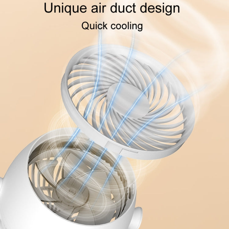 Desktop Air Circulation Fan Household Office Compact Mute Electrical Fan, Style: USB Plug In - HoMEdemic™ 