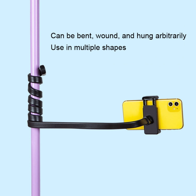 DiHao Bending Adjustment Hose Mobile Phone Live Broadcast Support(Hose+Double Hole Phone Clip) - HoMEdemic™ 