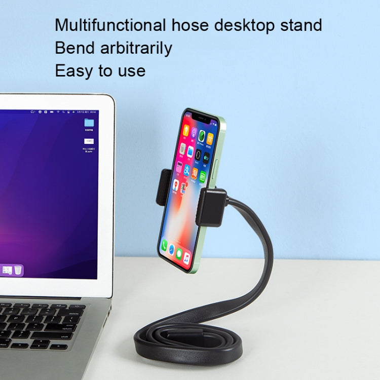 DiHao Bending Adjustment Hose Mobile Phone Live Broadcast Support(Hose+Double Hole Phone Clip) - HoMEdemic™ 