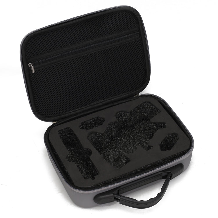 Diamond Texture Shockproof PU Portable Safety Protective Box Storage Bag for DJI Osmo Mobile 4(Grey) - HoMEdemic™ 