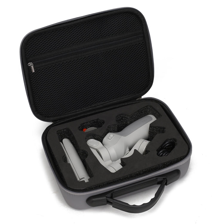 Diamond Texture Shockproof PU Portable Safety Protective Box Storage Bag for DJI Osmo Mobile 4(Grey) - HoMEdemic™ 