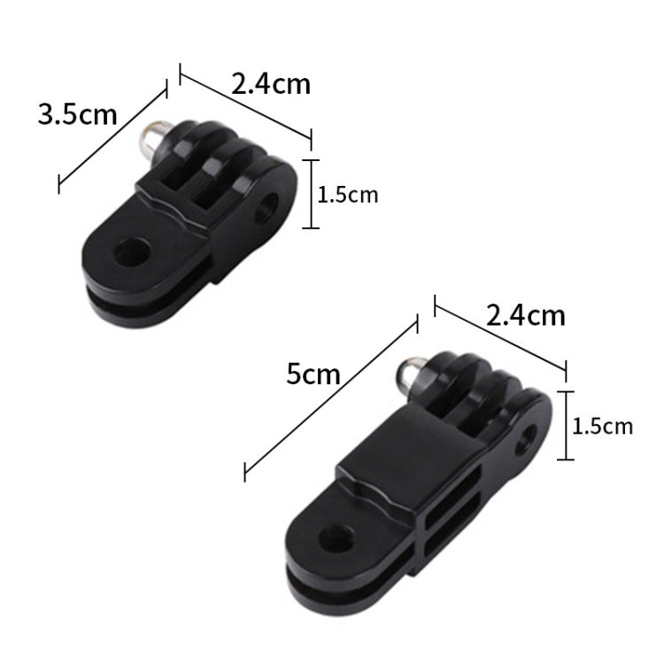 Different Direction Long Adapter TELESIN Screw Adapter Adjustment Arm For GoPro Hero12 Black / Hero11/10 /9 /8 /7 /6 /5, Insta360 Ace / Ace Pro, DJI Osmo Action 4 and Other Action Cameras - HoMEdemic™ 