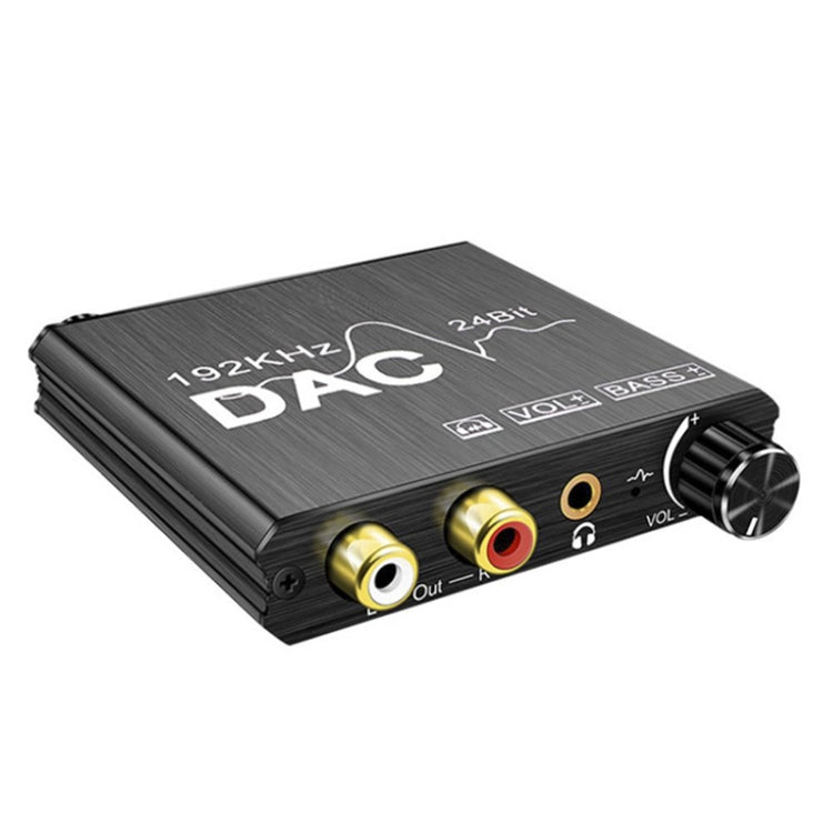 Digital To Analog Audio Converter Stereo Extractor DAC Amplifier Optical SPDIF 192Khz 24Bit - HoMEdemic™ 