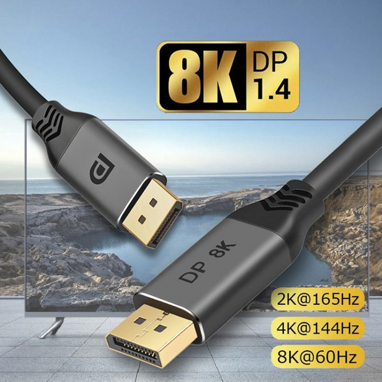 DisplayPort 1.4 Male to Male 8K HDR 60Hz 32.4Gbps Connection Cable, Cable Length:5m - HoMEdemic™ 