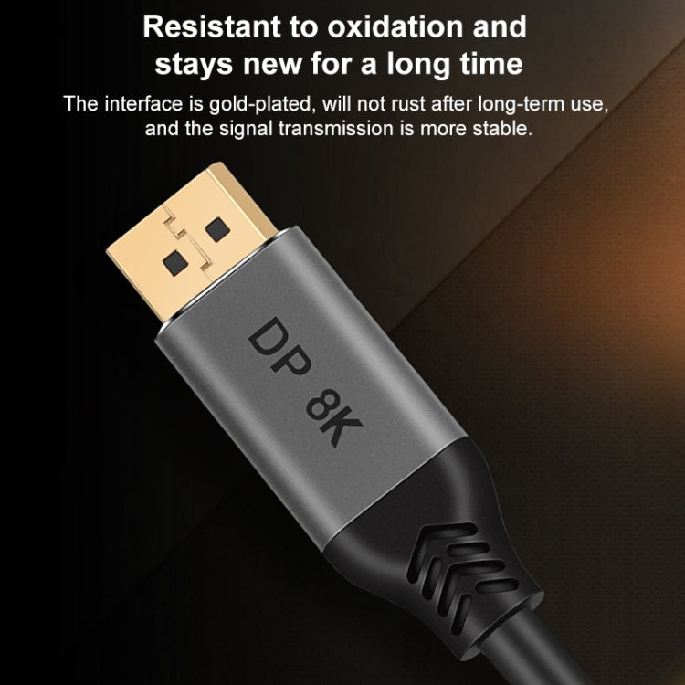 DisplayPort 1.4 Male to Male 8K HDR 60Hz 32.4Gbps Connection Cable, Cable Length:5m - HoMEdemic™ 