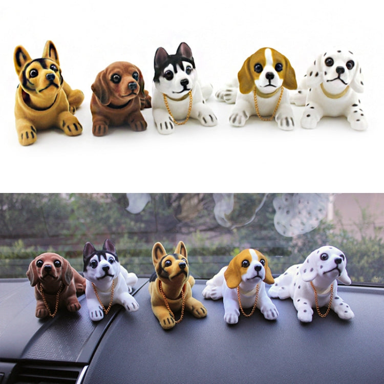 Dog Doll Car Ornaments, Huskies, Dalmatians, Beagle, Shepherd, Sausage dog - HoMEdemic™ 