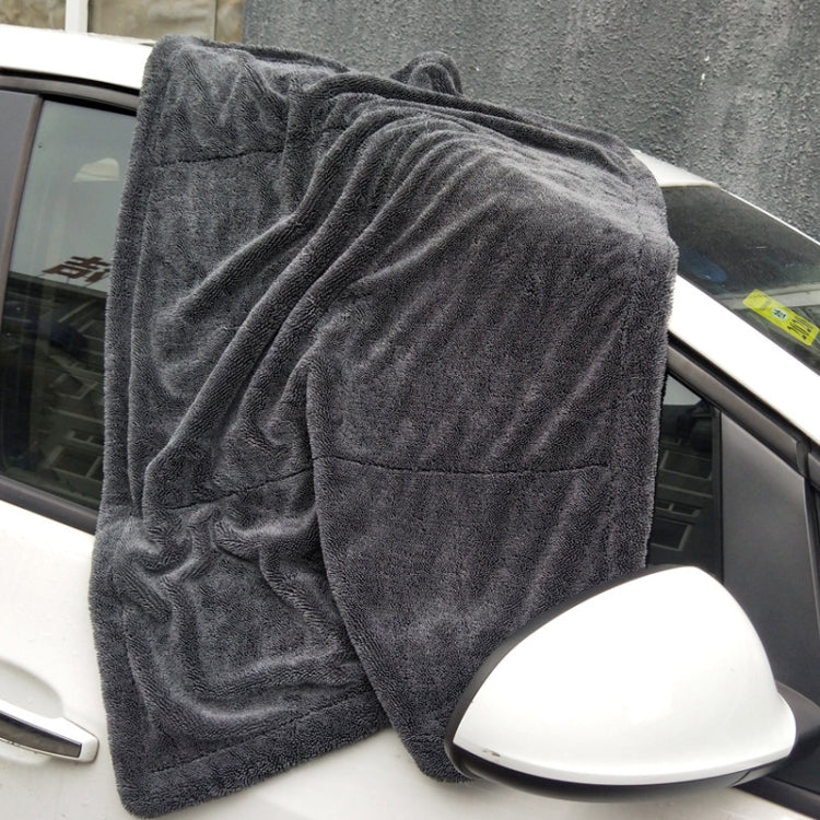 Double Layer Thickened Twisted Braid Cloth Absorbent Car Wash Towel, Color: 1200GSM 60x90cm - HoMEdemic™ 