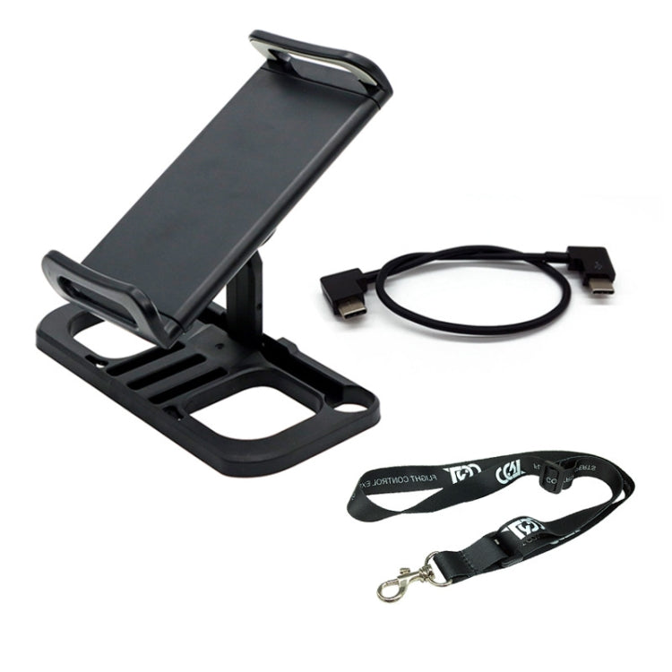 Drone Remote Controller Holder Tablet Extended Bracket Clip With Lanyard & Type-C Line - HoMEdemic™ 