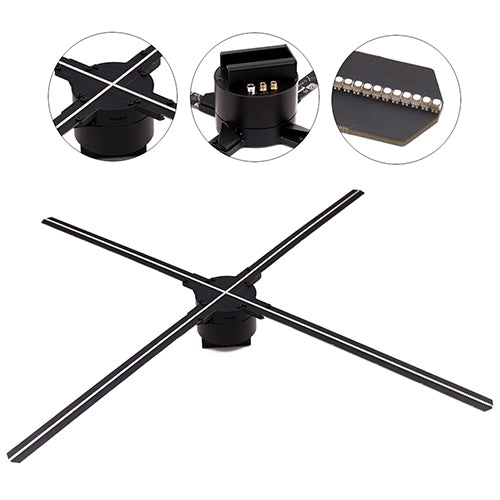 Dsee-65H Holographic Intelligent Display 3D Billboard, WiFi App Control, Display Resolution: 720 x 720 Pixels, Diameter: 65cm, Dsee-65H - HoMEdemic™ 