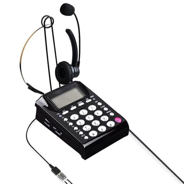 Dual 3.5mm Female to RJ9 PC / Mobile Phones Headset to Office Phone Adapter Convertor Cable, Length: 30cm - HoMEdemic™ 