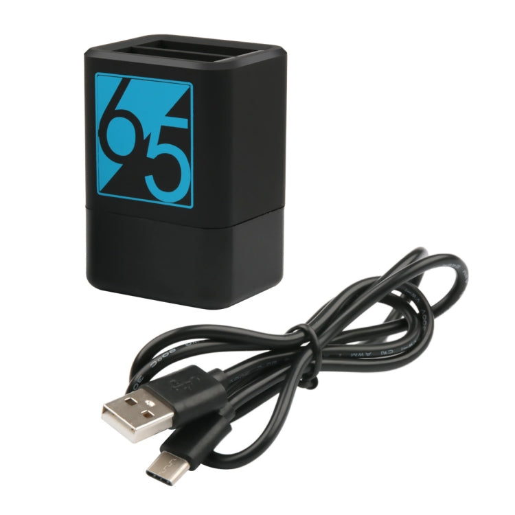 Dual Batteries Charger with USB-C / Type-C Cable for GoPro HERO6 /5 - HoMEdemic™ 