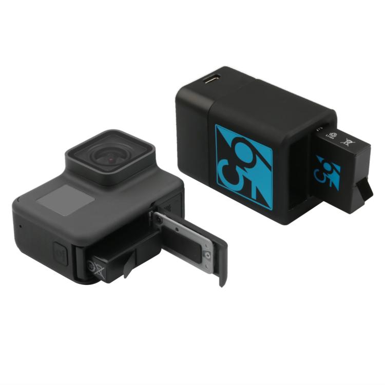 Dual Batteries Charger with USB-C / Type-C Cable for GoPro HERO6 /5 - HoMEdemic™ 