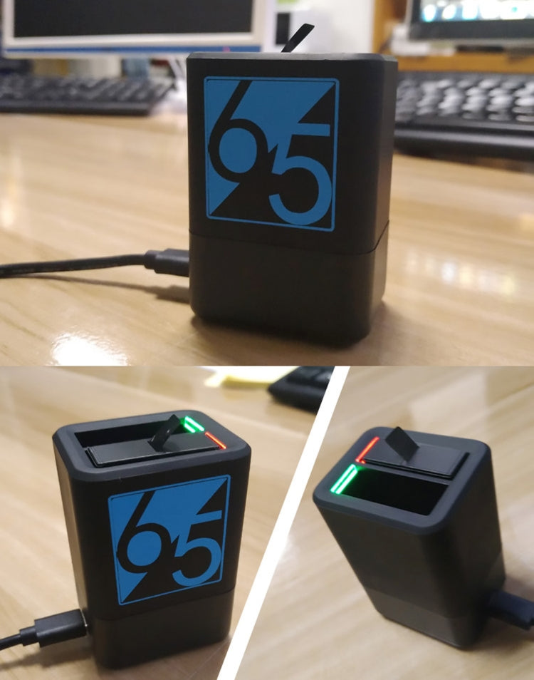 Dual Batteries Charger with USB-C / Type-C Cable for GoPro HERO6 /5 - HoMEdemic™ 