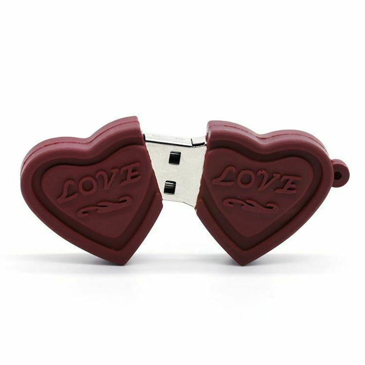 Dual Hearts Style 4GB USB Flash Disk, 4GB, 16GB - HoMEdemic™ 