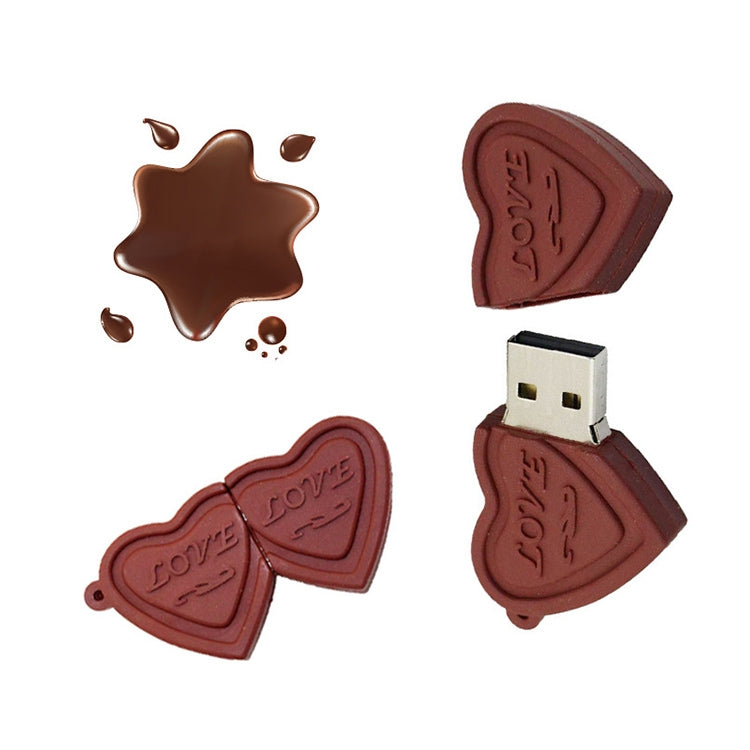 Dual Hearts Style 4GB USB Flash Disk, 4GB, 16GB - HoMEdemic™ 