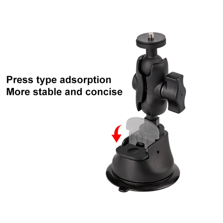 Dual-leg Suction Cup + Single Suction Cup with Selfie Stick Kits (Black) - HoMEdemic™ 