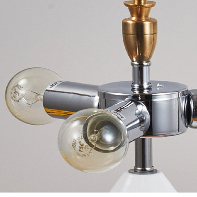 E14 LED Metal Mushroom Table Lamp Bedroom Decorative Table Lamp EU Plug, Size:L - HoMEdemic™ 