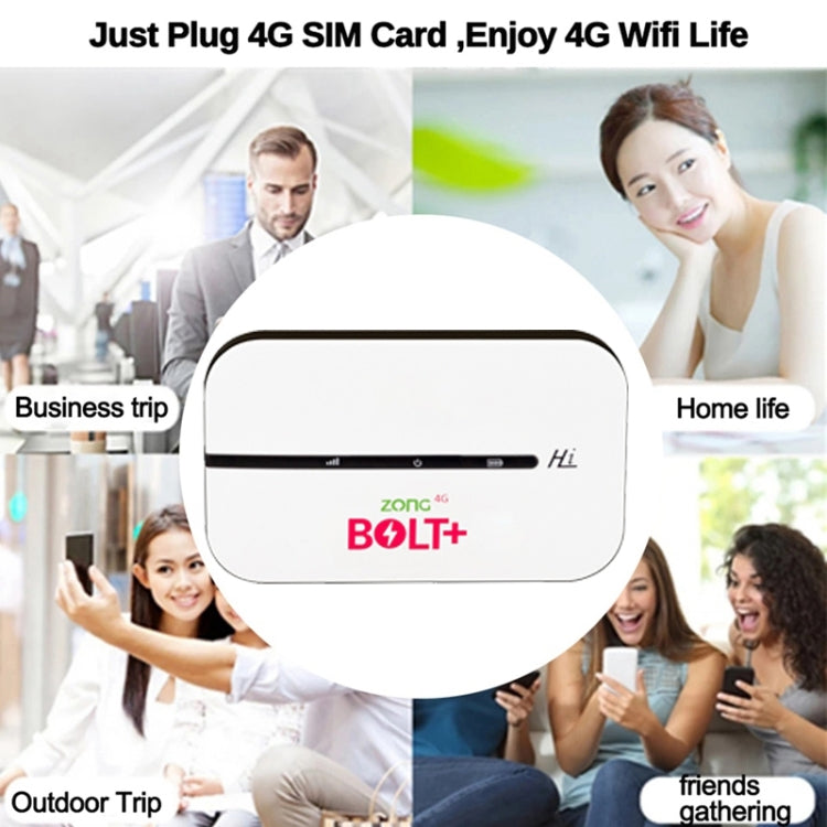 E5576S 4G LTE Router No Lock Card WiFi Support Malay MOD Mobile Router For Europe Asia Africa(White) - HoMEdemic™ 