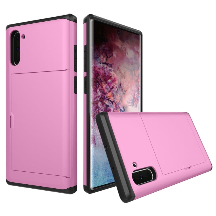 Shockproof Rugged Armor Protective Case with Card Slot, For Galaxy Note 10, For Galaxy Note 10 Pro, for Galaxy Note 10, for Galaxy Note 10 Pro - HoMEdemic™ 