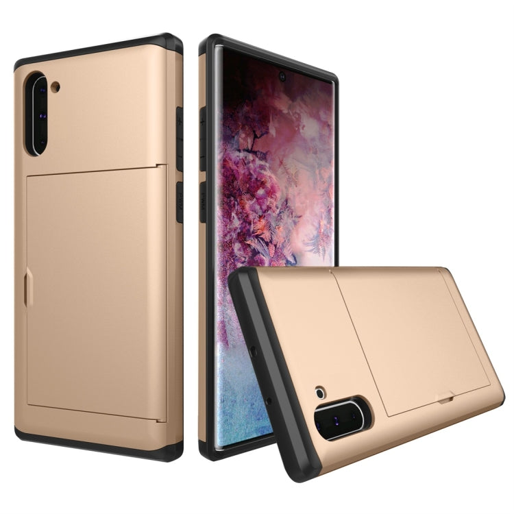 Shockproof Rugged Armor Protective Case with Card Slot, For Galaxy Note 10, For Galaxy Note 10 Pro, for Galaxy Note 10, for Galaxy Note 10 Pro - HoMEdemic™ 