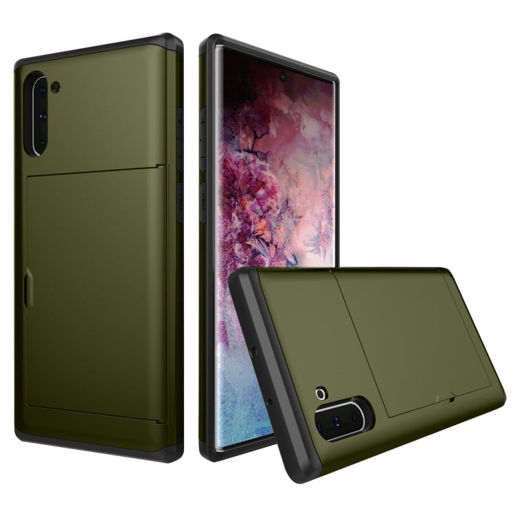 Shockproof Rugged Armor Protective Case with Card Slot, For Galaxy Note 10, For Galaxy Note 10 Pro, for Galaxy Note 10, for Galaxy Note 10 Pro - HoMEdemic™ 