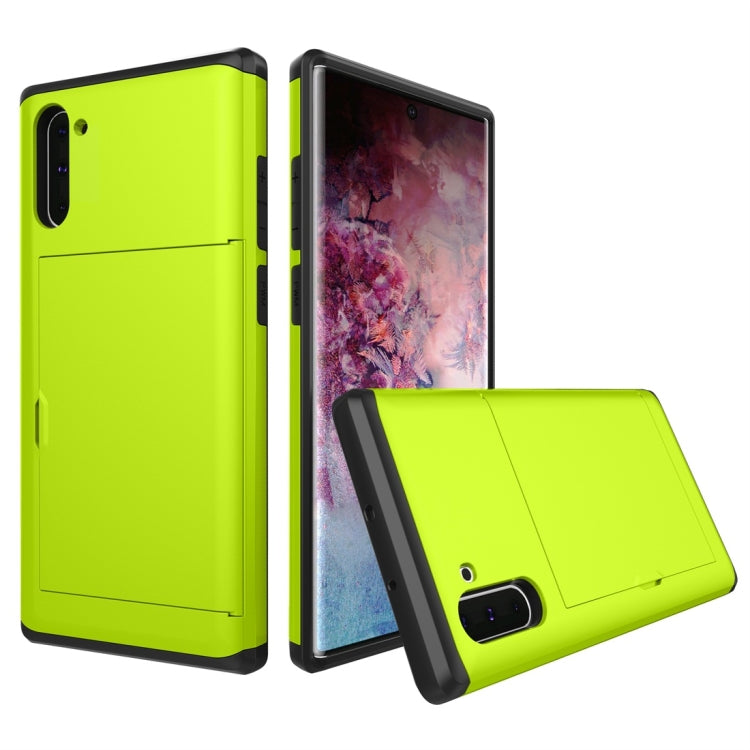 Shockproof Rugged Armor Protective Case with Card Slot, For Galaxy Note 10, For Galaxy Note 10 Pro, for Galaxy Note 10, for Galaxy Note 10 Pro - HoMEdemic™ 