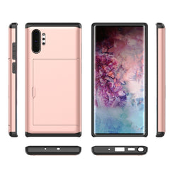 Shockproof Rugged Armor Protective Case with Card Slot, For Galaxy Note 10 Pro, for Galaxy Note 10 Pro - HoMEdemic™ 