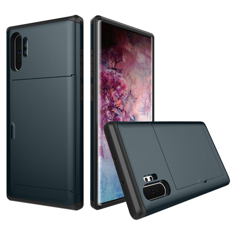 Shockproof Rugged Armor Protective Case with Card Slot, For Galaxy Note 10, For Galaxy Note 10 Pro, for Galaxy Note 10, for Galaxy Note 10 Pro - HoMEdemic™ 