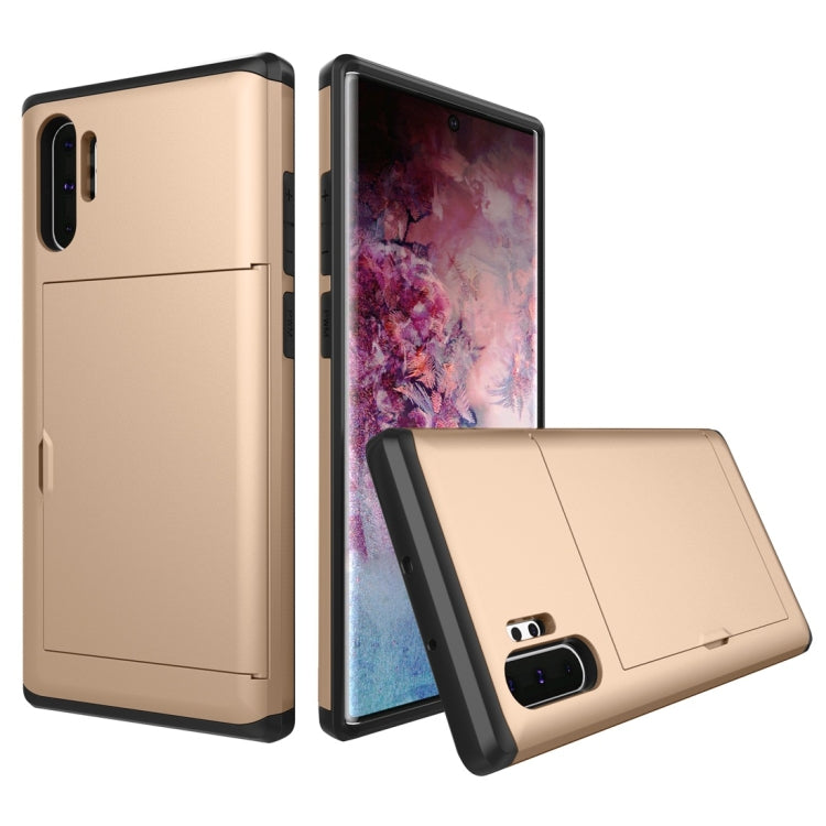 Shockproof Rugged Armor Protective Case with Card Slot, For Galaxy Note 10, For Galaxy Note 10 Pro, for Galaxy Note 10, for Galaxy Note 10 Pro - HoMEdemic™ 