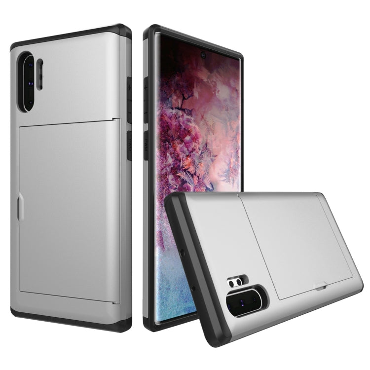 Shockproof Rugged Armor Protective Case with Card Slot, For Galaxy Note 10, For Galaxy Note 10 Pro, for Galaxy Note 10, for Galaxy Note 10 Pro - HoMEdemic™ 