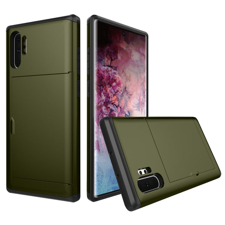 Shockproof Rugged Armor Protective Case with Card Slot, For Galaxy Note 10, For Galaxy Note 10 Pro, for Galaxy Note 10, for Galaxy Note 10 Pro - HoMEdemic™ 