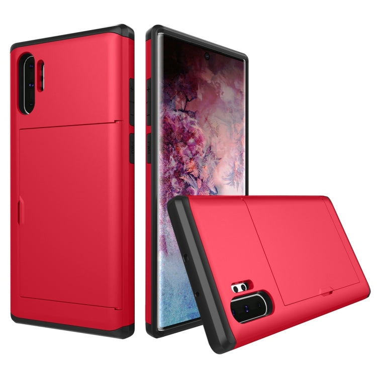 Shockproof Rugged Armor Protective Case with Card Slot, For Galaxy Note 10, For Galaxy Note 10 Pro, for Galaxy Note 10, for Galaxy Note 10 Pro - HoMEdemic™ 