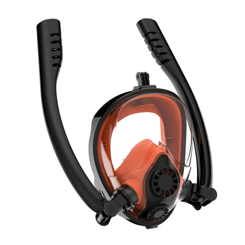 Water Sports Diving Equipment Full Dry Silicone Diving Mask Swimming Glasses for GoPro Hero11 Black / HERO10 Black / HERO9 Black /HERO8 / HERO7 /6 /5 /5 Session /4 Session /4 /3+ /3 /2 /1, Insta360 ON ... n and Other Action Cameras, Size:S/M(Black Orange) - HoMEdemic™ 