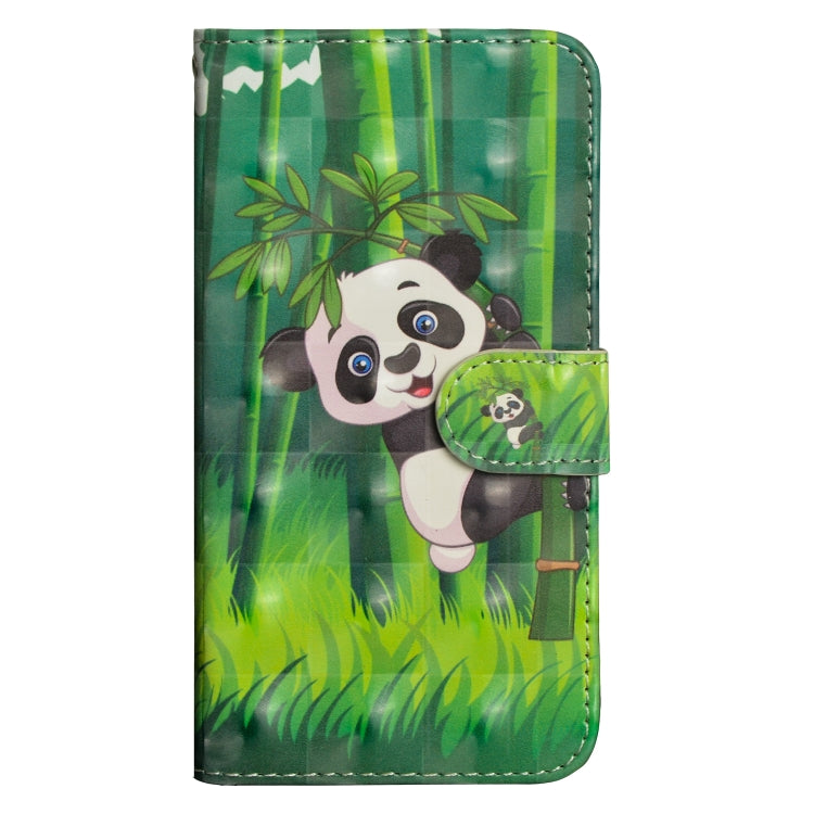 For iPhone SE 2022 / SE 2020 / 8 / 7 3D Painting Pattern Horizontal Flip TPU + PU Leather Case with Holder & Card Slots & Wallet(Bamboo Panda) - HoMEdemic™ 