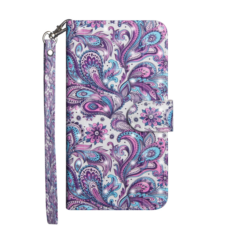 For iPhone SE 2022 / SE 2020 / 8 / 7 3D Painting Pattern Horizontal Flip TPU + PU Leather Case with Holder & Card Slots & Wallet(Spiral Pattern) - HoMEdemic™ 