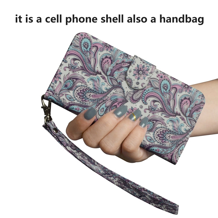 For iPhone SE 2022 / SE 2020 / 8 / 7 3D Painting Pattern Horizontal Flip TPU + PU Leather Case with Holder & Card Slots & Wallet(Spiral Pattern) - HoMEdemic™ 