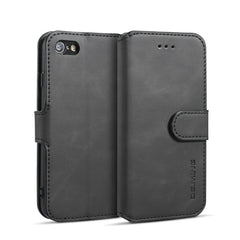 DG.MING Retro Oil Side Horizontal Flip Case with Holder & Card Slots & Wallet, for iPhone 7 / 8, for Galaxy Note 10, for Galaxy Note 10+, for Galaxy S9, for Galaxy S9+, for Huawei Nova 5 / Nova 5 Pro - HoMEdemic™ 