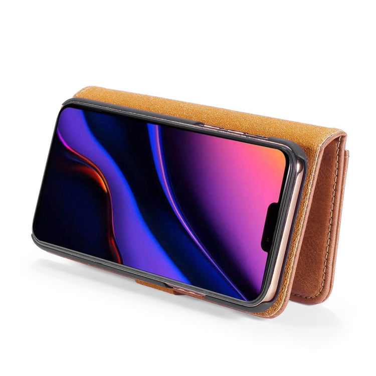 For iPhone 11 Pro DG.MING Crazy Horse Texture Flip Detachable Magnetic Leather Case with Holder & Card Slots & Wallet (Brown) - HoMEdemic™ 