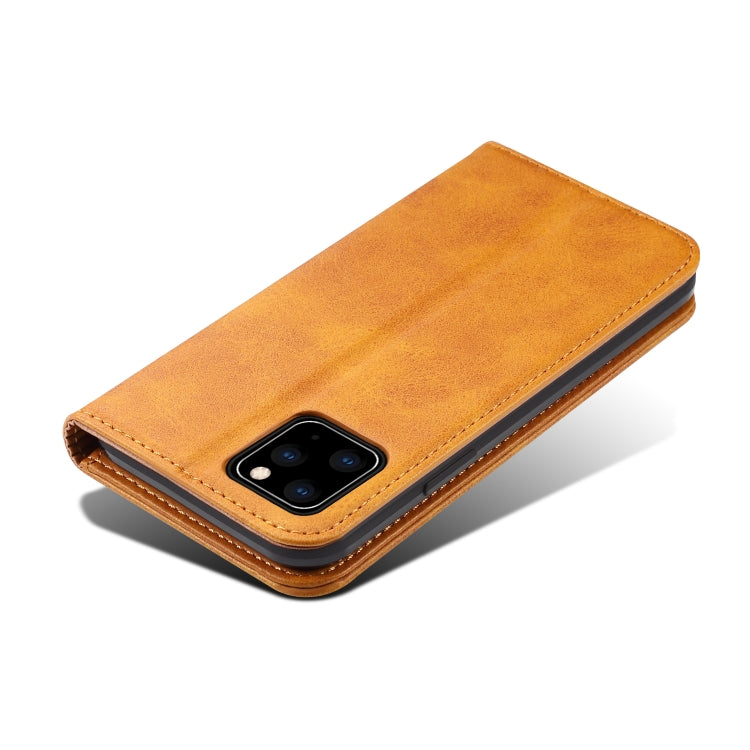 Suteni Calf Texture Horizontal Flip Leather Case with Holder & Card Slots & Wallet for iPhone 11 Pro Max(Khaki) - HoMEdemic™ 