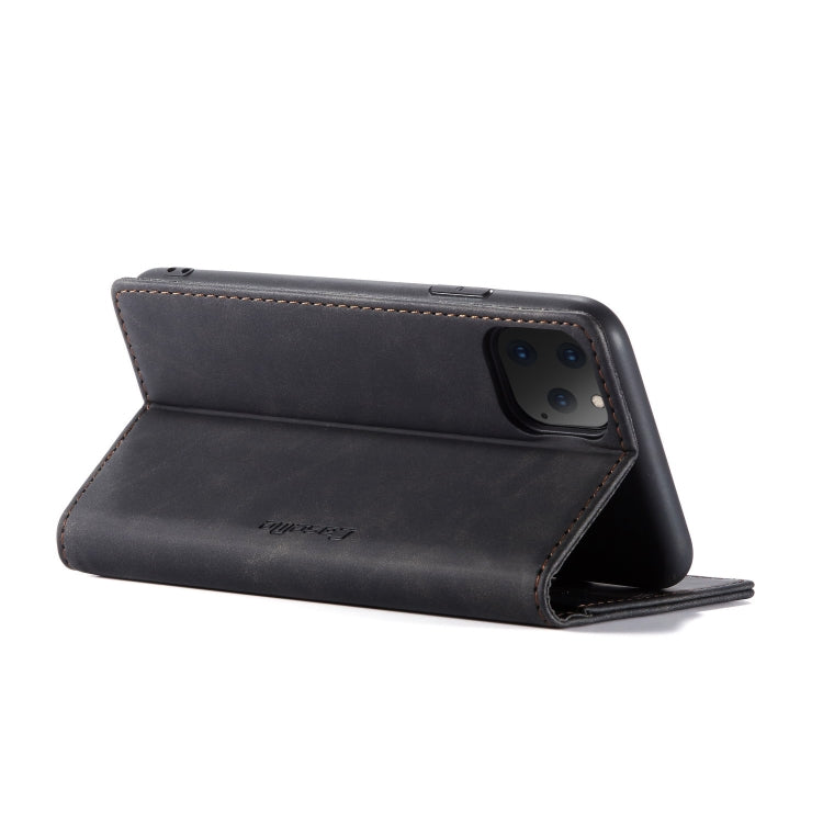 CaseMe-013 Multifunctional Horizontal Flip Leather Case with Card Slot & Holder & Wallet for iPhone 11 Pro(Black) - HoMEdemic™ 