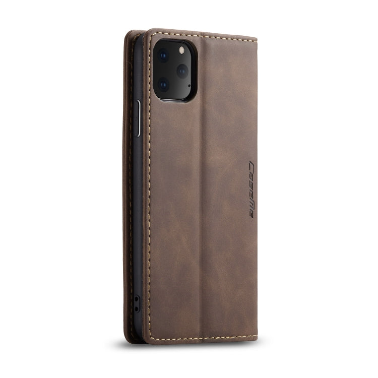 CaseMe-013 Multifunctional Horizontal Flip Leather Case with Card Slot & Holder & Wallet for iPhone 11 Pro(coffee) - HoMEdemic™ 