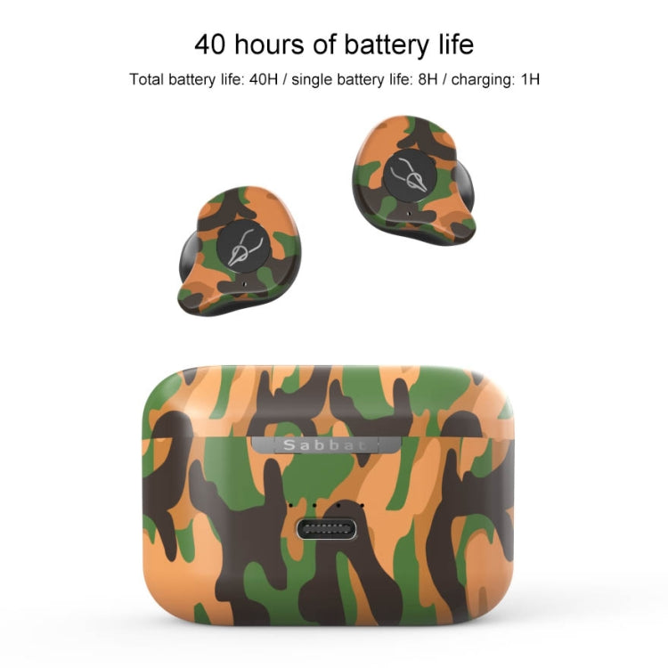 SABBAT X12 Ultra IPX3 Waterproof Bluetooth 5.0 Wireless Bluetooth Earphone with Charging Box, Support HD Call & Voice Assistant - HoMEdemic™ 