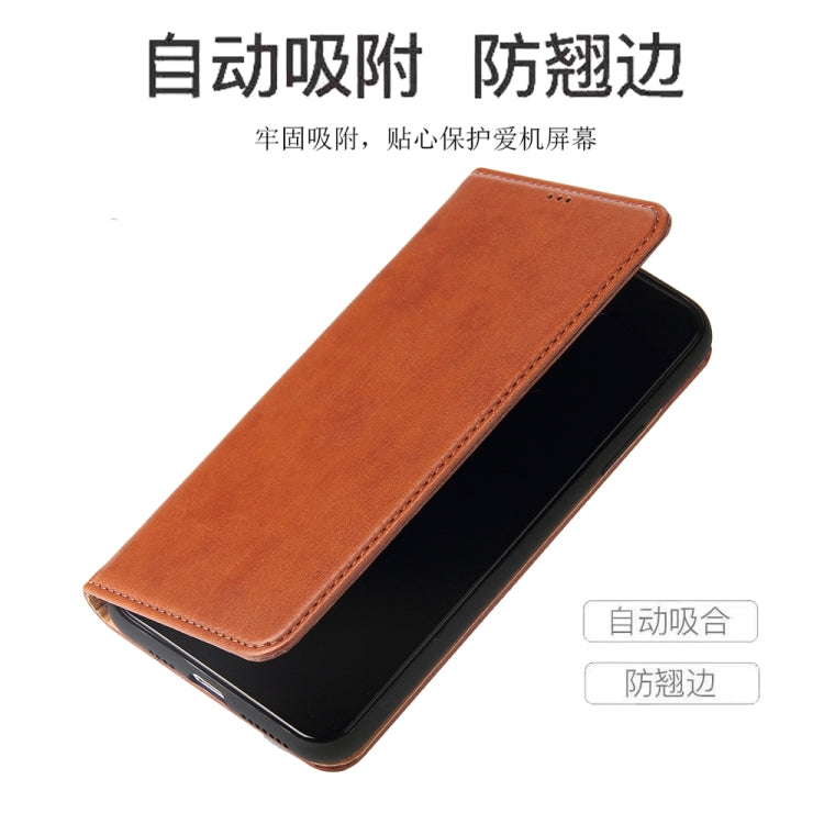 Fierre Shann PU Genuine Leather Texture Horizontal Flip Leather Case with Holder & Card Slots & Wallet For iPhone 11 Pro Max(Black) - HoMEdemic™ 