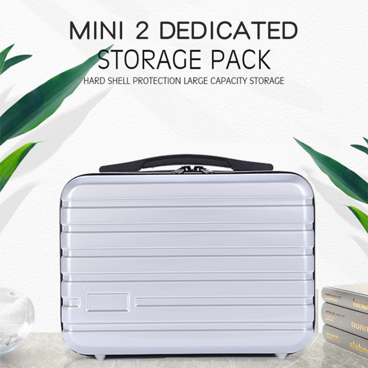 ls-S004 Portable Waterproof Drone Handbag Storage Bag for DJI Mavic Mini 2(Silver +Red Liner) - HoMEdemic™ 