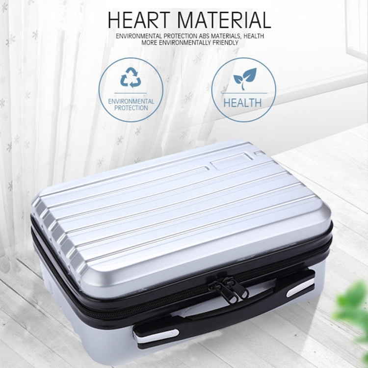 ls-S004 Portable Waterproof Drone Handbag Storage Bag for DJI Mavic Mini 2(Silver +Red Liner) - HoMEdemic™ 