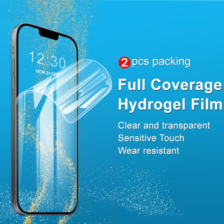 2 PCS IMAK Hydrogel Film III Full Coverage Screen Protector For iPhone 12 / 12 Pro - HoMEdemic™ 