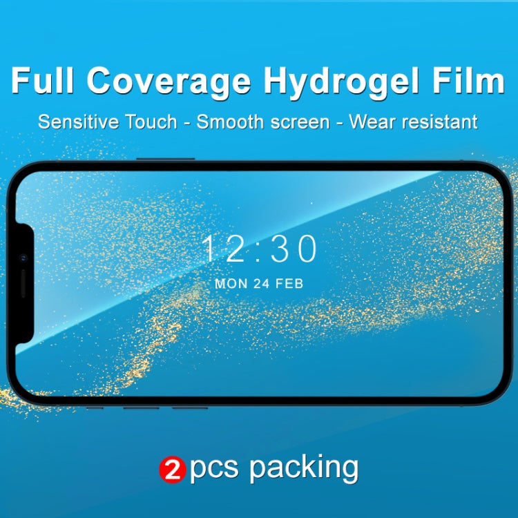 2 PCS IMAK Hydrogel Film III Full Coverage Screen Protector For iPhone 12 / 12 Pro - HoMEdemic™ 